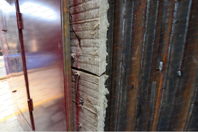 Котел угольный 2000 кВт - обмуровка