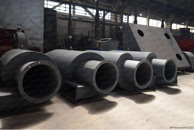 Изготовление промышленных циклонов ЦН 15 700 2УП