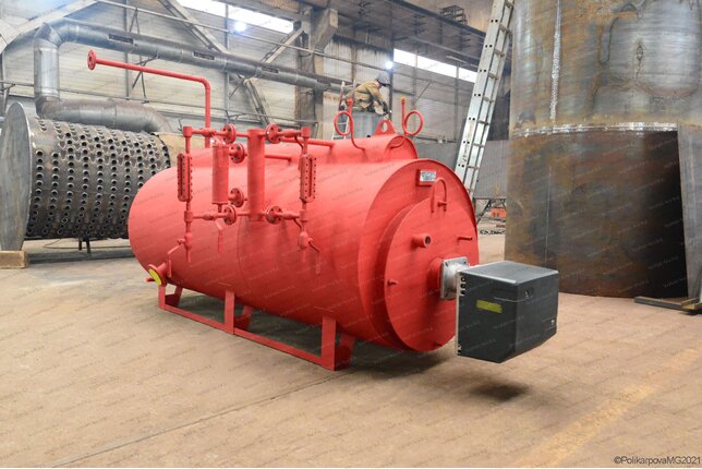 Парогенератор на жидком топливе 300 кг 115 С